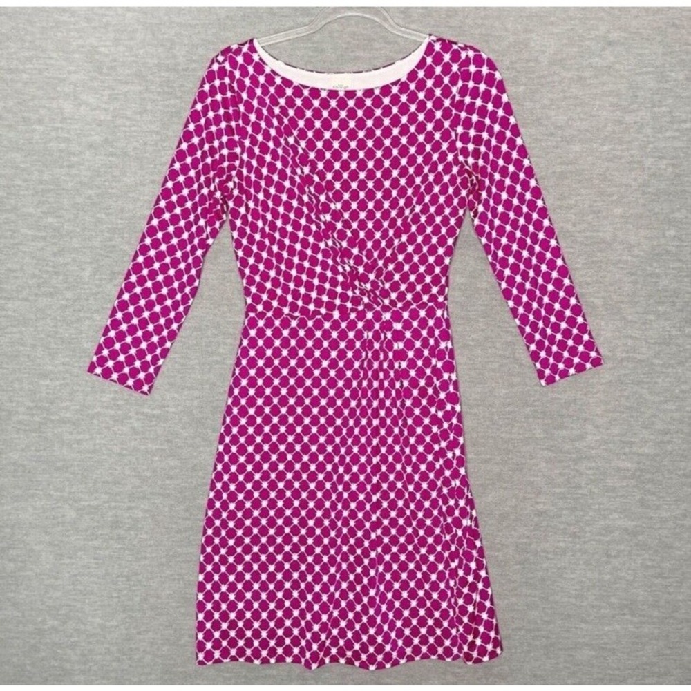 Kaileigh Womens Size Small Faux Wrap Dress Modest Career‎ Travel No Wrinkle USA